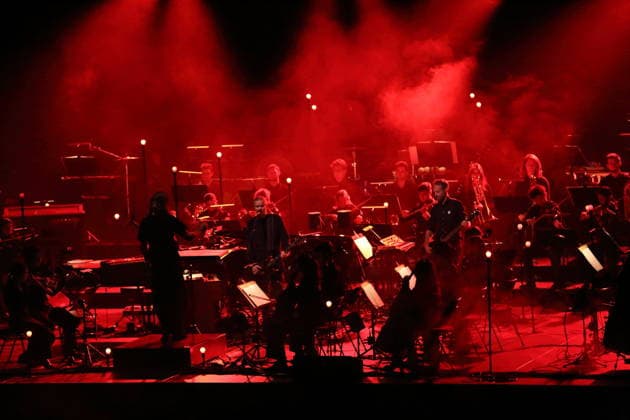 Sigur Ros and The Young ClassX Orchestra bei einem Konzert in der Uber Eats Music Hall in Berlin, 20. September 2026. Sigur Ros Konzert Berlin