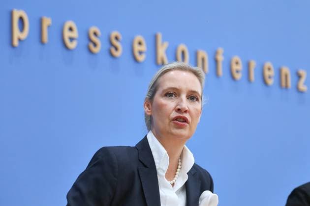 Berlin, Deutschland, 21.09.2026: Bundespressekonferenz: AfD - Auswirkungen der Landtagswahlen in Berlin und Mecklenburg-Vorpommern auf die Bundespolitik: Alice Weidel, AfD Copyright: xdtsxNachrichtenagenturx dts_135644