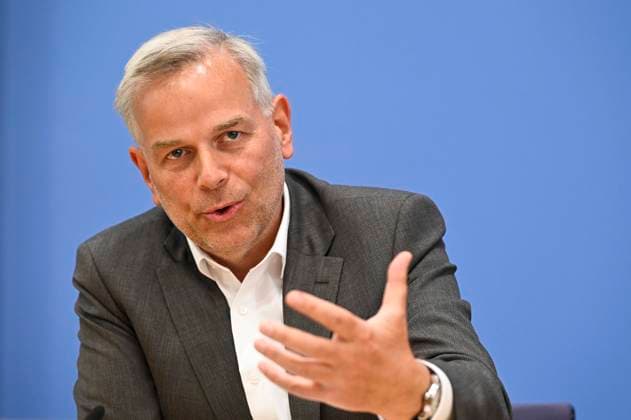ABB BPK- Leif-Erik Holm, AfD-Mecklenburg-Vorpommern Spitzenkandidat Thema AfD - Auswirkungen der Landtagswahlen in Berlin und Mecklenburg-Vorpommern auf die Bundespolitik Statment auf der BPK Bundespressekonferenz am 21.09.2026 in Berlin Berlin Deutschland