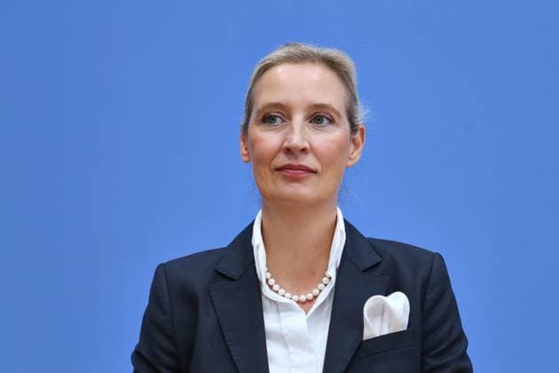 Berlin, Deutschland, 21.09.2026: Bundespressekonferenz: AfD - Auswirkungen der Landtagswahlen in Berlin und Mecklenburg-Vorpommern auf die Bundespolitik: AfD-Vorsitzende Alice Weidel Copyright: xdtsxNachrichtenagenturx dts_135721