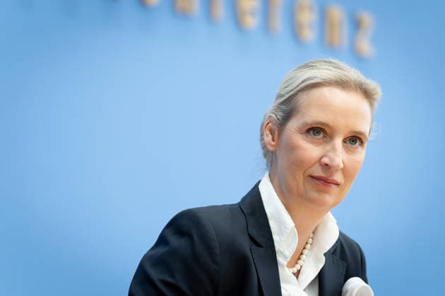 Bundespressekonferenz, AfD Berlin, BPK, AfD, Wahlen, Mecklenburg-Vorpommern, Alice Weidel, Bundessprecherin Berlin Berlin GER