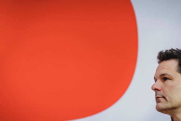 Steffen Krach, SPD-Spitzenkandidat fuer die Abgeordnetenhaus-Wahl in Berlin, aufgenommen im Rahmen einer Pressekonferenz als Reaktion auf die Landtagswahl in Mecklenburg-Vorpommern sowie die Berliner Abgeordnetenhauswahl in Berlin, 21.09.2026. Waehrend Die Linke die Wahl in Berlin mit 25,7% vor der CDU gewonnen hat, siegte in Mecklenburg-Vorpommern die AfD mit 38,2% vor der SPD. Erstmals nicht ueber die 5%-Huerde geschafft hat es die CDU in Mecklenburg-Vorpommern. Berlin Deutschland Copyright: xFlorianxGaertnerx