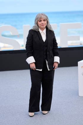 September 21, 2026, Madrid, Madrid, Spain: Mariana Enriquez attended Mis muertos tristes Photocall during 74th San Sebastian International Film Festival at Kursaal Palace on September 21, 2026 in Donostia San Sebastian, Spain Madrid Spain - ZUMAg15_ 20260921_zaf_g15_071 Copyright: xJackxAbuinx