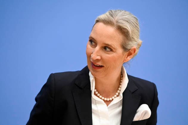 ABB BPK- Alice Weidel, Bundessprecherin der AfD und Co-Vorsitzende der AfD-Fraktion Thema AfD - Auswirkungen der Landtagswahlen in Berlin und Mecklenburg-Vorpommern auf die Bundespolitik Statment auf der BPK Bundespressekonferenz am 21.09.2026 in Berlin Berlin Deutschland