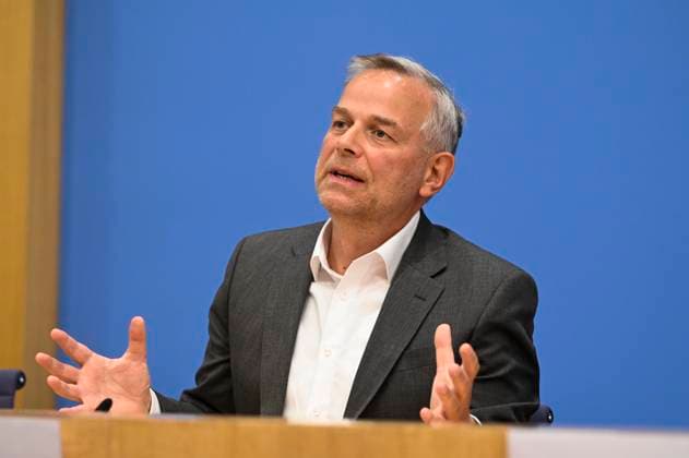 ABB BPK- Leif-Erik Holm, AfD-Mecklenburg-Vorpommern Spitzenkandidat Thema AfD - Auswirkungen der Landtagswahlen in Berlin und Mecklenburg-Vorpommern auf die Bundespolitik Statment auf der BPK Bundespressekonferenz am 21.09.2026 in Berlin Berlin Deutschland