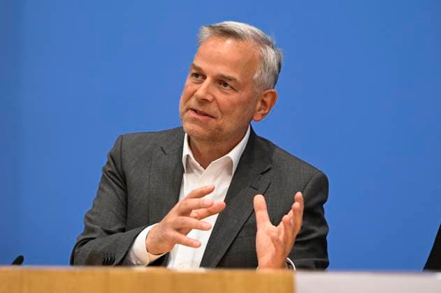 ABB BPK- Leif-Erik Holm, AfD-Mecklenburg-Vorpommern Spitzenkandidat Thema AfD - Auswirkungen der Landtagswahlen in Berlin und Mecklenburg-Vorpommern auf die Bundespolitik Statment auf der BPK Bundespressekonferenz am 21.09.2026 in Berlin Berlin Deutschland