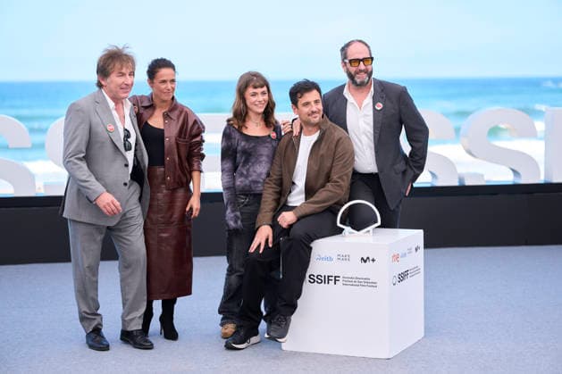 September 21, 2026, Madrid, Madrid, Spain: David Po rez Sao±udo, Antonio de la Torre, Patricia Lopez Arnaiz, Josean Bengoetxea, Haizea Carneros attended Sacamantecas Photocall during 74th San Sebastian International Film Festival at Kursaal Palace on September 21, 2026 in Donostia San Sebastian, Spain Madrid Spain - ZUMAg15_ 20260921_zaf_g15_240 Copyright: xJackxAbuinx