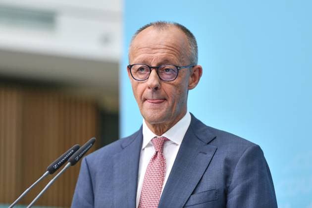 Berlin, Deutschland, 21.09.2026: Konrad-Adenauer-Haus: Pressekonferenz in der CDU-Bundesgeschäftsstelle nach Landtagswahlen in Mecklenburg-Vorpommern und Berlin: Bundeskanzler Friedrich Merz (CDU) Copyright: xdtsxNachrichtenagenturx dts_135770