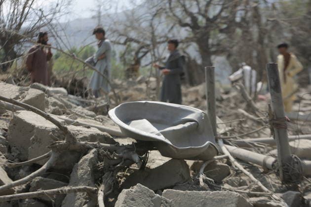 Pakistan says 37 militants killed, Kabul accuses Islamabad of killing 3 civilians KUNAR, AFGHANISTAN - SEPTEMBER 21: A view of the destruction after Pakistani fighter jets carried out airstrikes on eastern Kunar and Paktika provinces, Afghanistan on September 21, 2026. Pakistan claimed to have killed 37 militants along its border with Afghanistan, while Kabul accused Islamabad of killing three civilians in overnight airstrikes. Shafiullah Kakar Anadolu Kunar Afghanistan. Editorial use only. Please get in touch for any other usage.  Copyright: x2026xAnadoluxShafiullahxKakarx