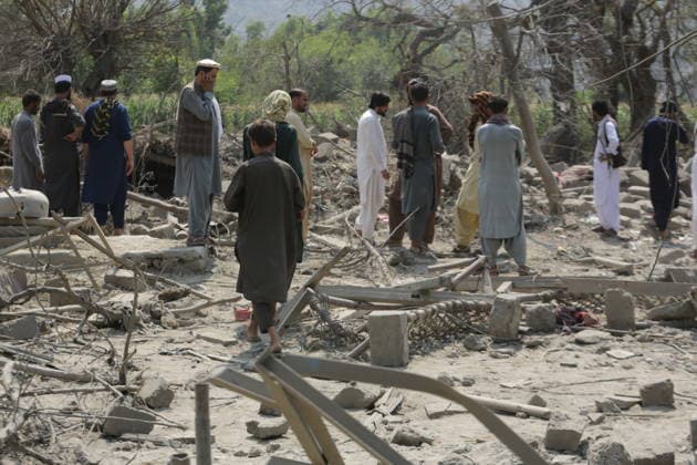 Pakistan says 37 militants killed, Kabul accuses Islamabad of killing 3 civilians KUNAR, AFGHANISTAN - SEPTEMBER 21: A view of the destruction after Pakistani fighter jets carried out airstrikes on eastern Kunar and Paktika provinces, Afghanistan on September 21, 2026. Pakistan claimed to have killed 37 militants along its border with Afghanistan, while Kabul accused Islamabad of killing three civilians in overnight airstrikes. Shafiullah Kakar Anadolu Kunar Afghanistan. Editorial use only. Please get in touch for any other usage.  Copyright: x2026xAnadoluxShafiullahxKakarx