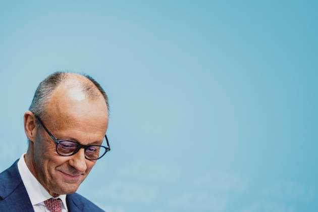 Friedrich Merz (CDU), Bundeskanzler, aufgenommen im Rahmen einer Pressekonferenz als Reaktion auf die Landtagswahl in Mecklenburg-Vorpommern sowie die Berliner Abgeordnetenhauswahl in Berlin, 21.09.2026. Waehrend Die Linke die Wahl in Berlin mit 25,7% vor der CDU gewonnen hat, siegte in Mecklenburg-Vorpommern die AfD mit 38,2% vor der SPD. Erstmals nicht ueber die 5%-Huerde geschafft hat es die CDU in Mecklenburg-Vorpommern. Berlin Deutschland Copyright: xFlorianxGaertnerx