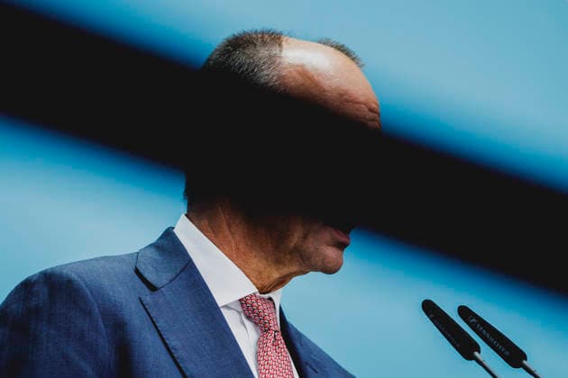 Friedrich Merz (CDU), Bundeskanzler, aufgenommen im Rahmen einer Pressekonferenz als Reaktion auf die Landtagswahl in Mecklenburg-Vorpommern sowie die Berliner Abgeordnetenhauswahl in Berlin, 21.09.2026. Waehrend Die Linke die Wahl in Berlin mit 25,7% vor der CDU gewonnen hat, siegte in Mecklenburg-Vorpommern die AfD mit 38,2% vor der SPD. Erstmals nicht ueber die 5%-Huerde geschafft hat es die CDU in Mecklenburg-Vorpommern. Berlin Deutschland Copyright: xFlorianxGaertnerx