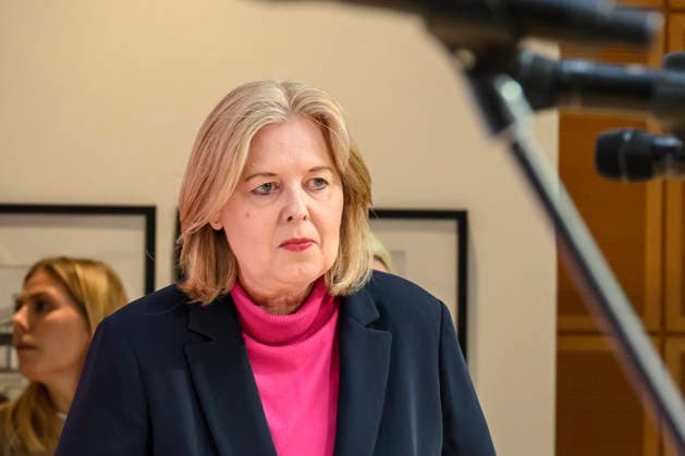 im Bild v.l.: Bärbel Bas, GER, Berlin, SPD Pressekonferenz nach den Wahlen in Berlin und Mecklenburg Vorpommern - MV, im Atrium, Willy-Brandt-Haus, Wilhelmstraße 141, 10963 Berlin, 21.09.2026, Copyright: HMBxMedia UwexKoch