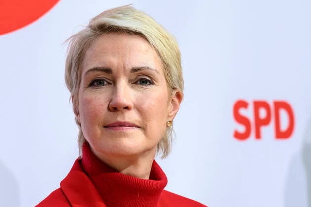 im Bild v.l.: Manuela Schwesig, GER, Berlin, SPD Pressekonferenz nach den Wahlen in Berlin und Mecklenburg Vorpommern - MV, im Atrium, Willy-Brandt-Haus, Wilhelmstraße 141, 10963 Berlin, 21.09.2026, Copyright: HMBxMedia UwexKoch