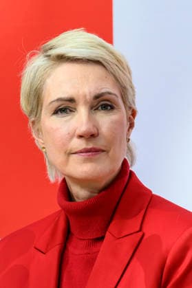 im Bild v.l.: Manuela Schwesig, GER, Berlin, SPD Pressekonferenz nach den Wahlen in Berlin und Mecklenburg Vorpommern - MV, im Atrium, Willy-Brandt-Haus, Wilhelmstraße 141, 10963 Berlin, 21.09.2026, Copyright: HMBxMedia UwexKoch