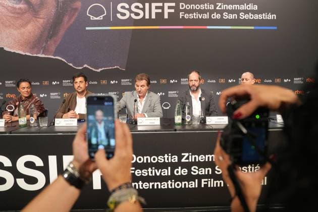 Patricia López Arnaiz and Antonio de la Torre present *Sacamantecas* at the San Sebastián Film Festival. The film’s director, David P. Sanudo, and the cast, led by actors Antonio de la Torre and Patricia López Arnaiz, during the presentation of the film *Sacamantecas* as part of the 74th edition of the San Sebastián Film Festival, on September 21, 2026, in San Sebastián, Guipúzcoa, Basque Country, Spain. The film, directed by David Pérez Sanudo and starring Antonio de la Torre and Patricia López Arnaiz, investigates the mysterious deaths of several women on the outskirts of Vitoria toward the end of the Third Carlist War. September 21, 2026, Spain Copyright: xUnanuex 7790073