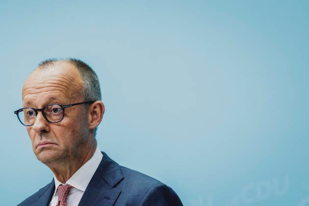 Friedrich Merz (CDU), Bundeskanzler, aufgenommen im Rahmen einer Pressekonferenz als Reaktion auf die Landtagswahl in Mecklenburg-Vorpommern sowie die Berliner Abgeordnetenhauswahl in Berlin, 21.09.2026. Waehrend Die Linke die Wahl in Berlin mit 25,7% vor der CDU gewonnen hat, siegte in Mecklenburg-Vorpommern die AfD mit 38,2% vor der SPD. Erstmals nicht ueber die 5%-Huerde geschafft hat es die CDU in Mecklenburg-Vorpommern. Berlin Deutschland Copyright: xFlorianxGaertnerx