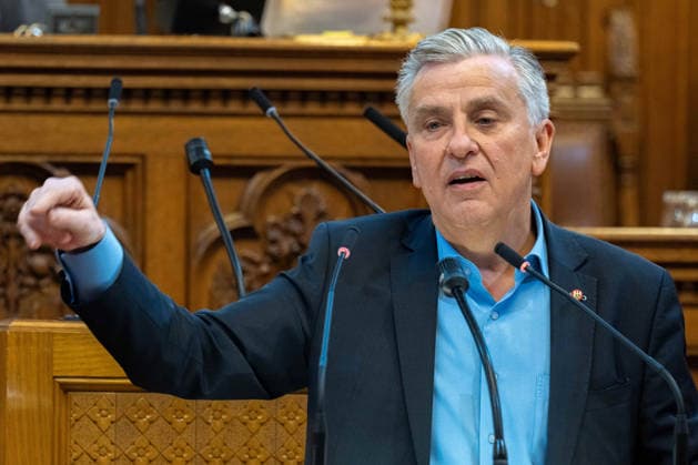 2026-09-21-Wiener Gemeinderat-088 Abgeordneter zum Wiener Landtag und Gemeinderat Klubvorsitzender Taucher Josef (SPÖ) am 21. September 2026 beim Wiener Gemeinderat der 17ten Sitzung auf Verlangen FPÖ im Rathaus in Wien, Wien, Österreich.