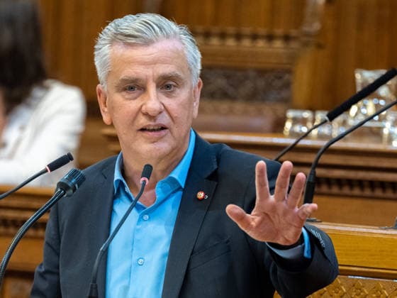2026-09-21-Wiener Gemeinderat-104 Abgeordneter zum Wiener Landtag und Gemeinderat Klubvorsitzender Taucher Josef (SPÖ) am 21. September 2026 beim Wiener Gemeinderat der 17ten Sitzung auf Verlangen FPÖ im Rathaus in Wien, Wien, Österreich.