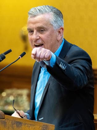 2026-09-21-Wiener Gemeinderat-111 Abgeordneter zum Wiener Landtag und Gemeinderat Klubvorsitzender Taucher Josef (SPÖ) am 21. September 2026 beim Wiener Gemeinderat der 17ten Sitzung auf Verlangen FPÖ im Rathaus in Wien, Wien, Österreich.