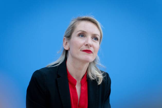 Bundespressekonferenz, Die Linke Berlin, BPK, Die Linke, Wahlen, Mecklenburg-Vorpommern, Ines Schwerdtner, Vorsitzende Berlin Berlin GER
