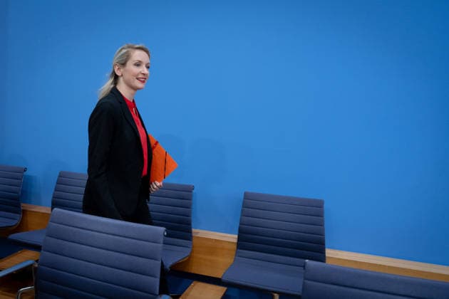 Bundespressekonferenz, Die Linke Berlin, BPK, Die Linke, Wahlen, Mecklenburg-Vorpommern, Ines Schwerdtner, Vorsitzende Berlin Berlin GER