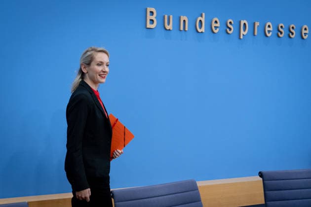 Bundespressekonferenz, Die Linke Berlin, BPK, Die Linke, Wahlen, Mecklenburg-Vorpommern, Ines Schwerdtner, Vorsitzende Berlin Berlin GER