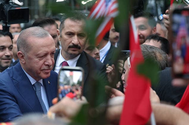 Turkish President Erdo?an Arrives in New York for UN General Assembly Turkish President Recep Tayyip Erdo?an arrives in New York City, United States, on September 20, 2026, to attend the 81st session of the United Nations General Assembly and hold a series of meetings on the sidelines. Photo by Turkish presidency apaimages Istanbul Istanbul Turkey 210926_US_TPO_00(7) Copyright: xapaimagesxTurkishxpresidencyx xapaimagesx