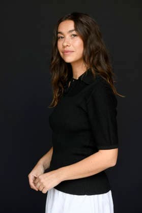 Greta Fernandez bei einem exklusiven Photoshooting mit dem Cast des Kinofilms Die Gäste auf dem 74. Internationalen Filmfestival San Sebastian Festival Internacional de Cine de San Sebastian im Hotel Maria Cristina. San Sebastian, 21.09.2026