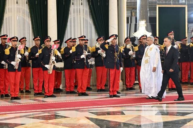 Tunisian President Receives Credentials of Three New Ambassadors Tunisian President Kais Saied presides over a ceremony to receive the credentials of newly appointed ambassadors Kolo Haruna Abubakar of Nigeria, Mohammed bin Abdullah bin Hamad Al-Buraithin of Saudi Arabia, and Mohamed El Hacen Boukhreiss of Mauritania at Carthage Palace in Tunis, Tunisia, on September 21, 2026. The three diplomats had previously presented copies of their credentials to Tunisia’s foreign ministry. Photo by Tunisian Presidency apaimages Tunis Tunis Tunisia 210926_Tunis_TPO_00(3) Copyright: xapaimagesxTunisianxPresidencyx xapaimagesx