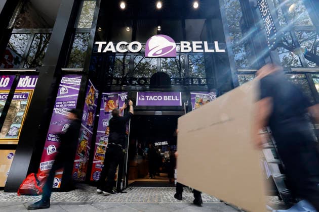 Die US-amerikanische Fastfoodkette Taco Bell steht vor der Eröffnung ihrer ersten Filiale in Deutschland. Diese soll am 24. September in Köln eröffnen. (Themenbild, Symbolbild) Köln, 21.09.2026 NRW Deutschland Copyright: xChristophxHardtx