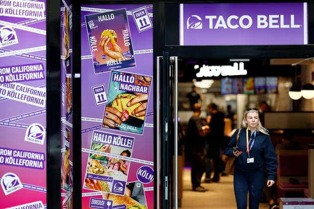 Die US-amerikanische Fastfoodkette Taco Bell steht vor der Eröffnung ihrer ersten Filiale in Deutschland. Diese soll am 24. September in Köln eröffnen. (Themenbild, Symbolbild) Köln, 21.09.2026 NRW Deutschland Copyright: xChristophxHardtx