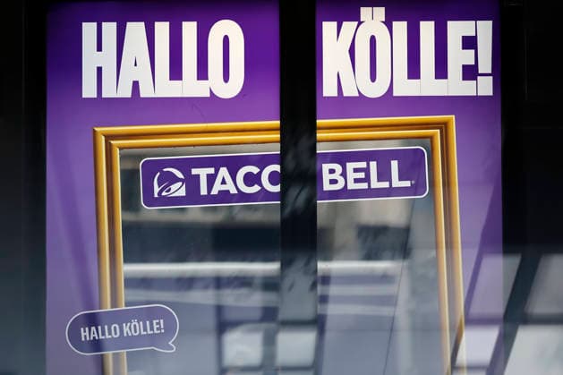 Die US-amerikanische Fastfoodkette Taco Bell steht vor der Eröffnung ihrer ersten Filiale in Deutschland. Diese soll am 24. September in Köln eröffnen. (Themenbild, Symbolbild) Köln, 21.09.2026 NRW Deutschland Copyright: xChristophxHardtx