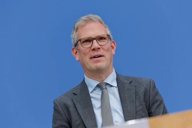 Sebastian Hille 2026-09-21 Deutschland, Berlin Regierungspressekonferenz: Stellvertretender Regierungssprecher Sebastian Hille (CSU).