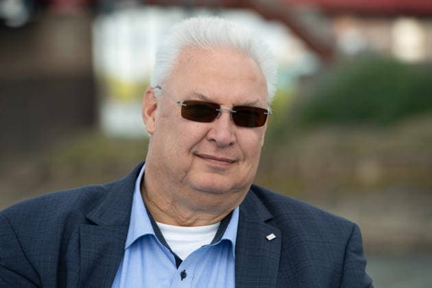 Frank BOERNER, Börner, SPD, Landtagsabgeordneter NRW, Portraet, Porträt, Portrait, Angeschnittenes Einzelbild, Einzelmotiv, Jochen OTT, SPD Fraktionsvorsitzender im Landtag NRW, Spitzenkandidat fuer die Landtagswahl 2027, besucht die Duisport Duisburger Hafen AG und informiert sich ueber die Rolle der Logistik in der Energiewende und die Bedeutung der Binnenschifffahrt fuer NRW am 21.09.2026 in Duisburg Deutschland.