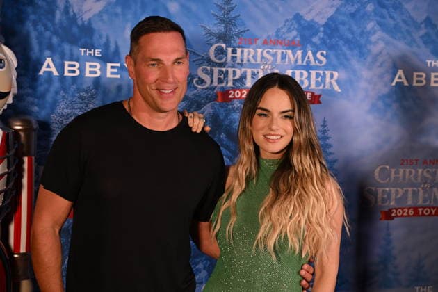 2026 Christmas in September Toy Drive Los Angeles CA Sept 17: JoJo & Tristan Schukraft at the 21st Annual Christmas in September Toy Drive on September 17m, 2026 Credit: Michael Mattes AdMedia EDITORIAL USE ONLY  Copyright: xx AdMediax admphotosthree016685