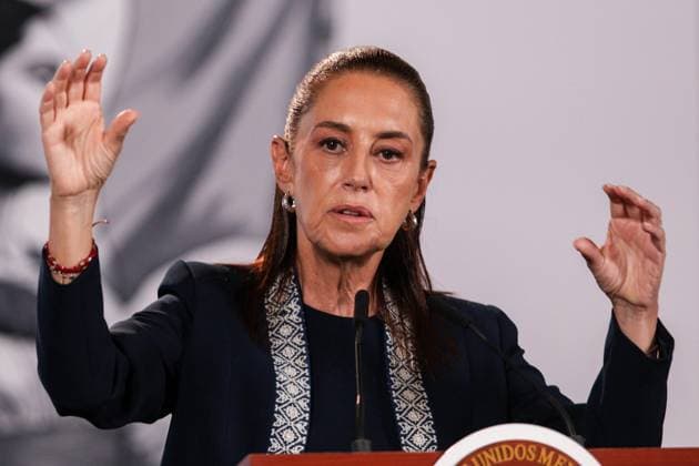 September 21, 2026: TO-45181- Ciudad de M& xe9;xico. 2026-09 -21. Claudia Sheinbaum Pardo, President of Mexico, during the daily morning press conference in the Treasury Room of the National Palace in Mexico City. Among the relevant topics discussed were Alejandro God& xcd;nez Clasos.com.mx - ZUMAcs4_ 20260921_faa_cs4_018 Copyright: xAlejandroxGod& Xed;Nezx
