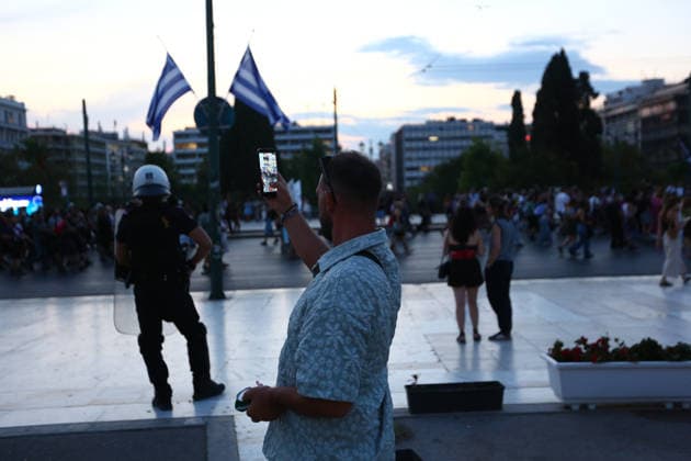 September 21, 2026, Athens, Attica, GREECE: People take part in a march marking eight years since the killing of Greek LGBTQ+ activist Zak Kostopoulos, also known by his drag persona Zackie Oh. The demonstration, organized by Justice for Zak Zackie, began on Gladstonos Street, where Kostopoulos was fatally attacked in 2018. Athens GREECE - ZUMAx103 20260921_zip_x103_005 Copyright: xHarrisxXanthopoulosx
