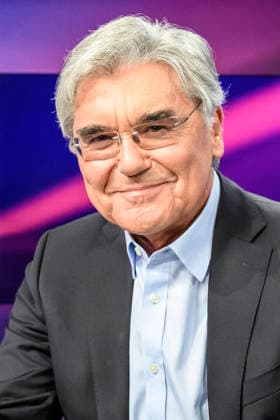 im Bild v.l.: Joe Kaeser (Siemens Energy), GER, Berlin, Studio, zu Gast bei Maischberger, politische Talkshow, TV, Format, mit Moderatorin Sandra Maischberger, Das Erste, aus Adlershof Am Studio 20, 21.09.2026, Copyright: HMBxMedia UwexKoch