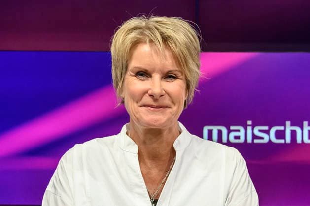 im Bild v.l.: Susanne Gaschke (NZZ), GER, Berlin, Studio, zu Gast bei Maischberger, politische Talkshow, TV, Format, mit Moderatorin Sandra Maischberger, Das Erste, aus Adlershof Am Studio 20, 21.09.2026, Copyright: HMBxMedia UwexKoch