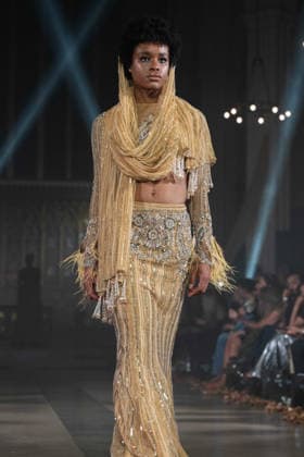 Rocky Star LFW SS27 Catwalk Show Model Walks the Rocky Star LFW SS27 show on the 17,09,2026 at St John s Hyde Park Hyde Park Crescent London W2 2Q, Credit:JIMMY JAMES Avalon UK, London  Copyright: xJIMMYxJAMESx xAvalonx 1137115139