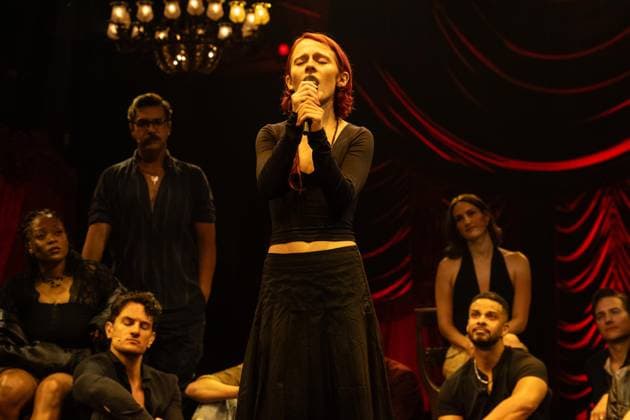 September 21, 2026, Bronx, New York, USA: Sophia Anne Caruso performs one of the songs during press event for new musical Memoirs of Amorous Gentlemen by Duncan Sheik at The Night Egg at Culture Club in New York, NY on September 21, 2026. Bronx USA - ZUMAr339 20260921_znp_r339_030 Copyright: xLevxRadinx