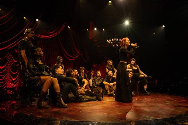September 21, 2026, Bronx, New York, USA: Sophia Anne Caruso performs one of the songs during press event for new musical Memoirs of Amorous Gentlemen by Duncan Sheik at The Night Egg at Culture Club in New York, NY on September 21, 2026. Bronx USA - ZUMAr339 20260921_znp_r339_034 Copyright: xLevxRadinx