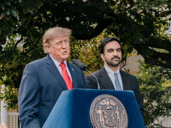 September 21, 2026, New York, New York, USA: In the Upper East Side of Manhattan President DONALD TRUMP and New York Mayor ZOHRAN MAMDANI held a meeting at Gracie Mansion to talk about affordable housing and affordability issues affecting New Yorkers. New York USA - ZUMAp287 20260921_znp_p287_007 Copyright: xFarhadxParsax