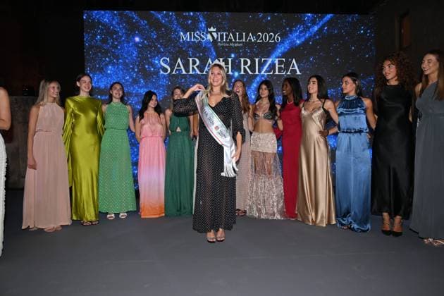 IPA88816527 - Santa Severa. Miss Italy 2026 Pageant. Pictured: Sarah Rizea  Copyright: xMaurizioxD Avanzox xMaurizioxDxAvanzox IPA88816527