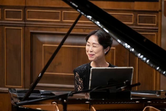 Tribute To Pau Casals In Parliament To Mark The International Day Of Peace pianist Yoko Suzuki during the International Day of Peace celebrations, with a tribute to Pau Casals, at the Congress of Deputies, on 21 September, 2026 in Madrid, Spain. Madrid Spain Copyright: xAtilanoxGarciax xSOPAxImagesx PHOTO09137