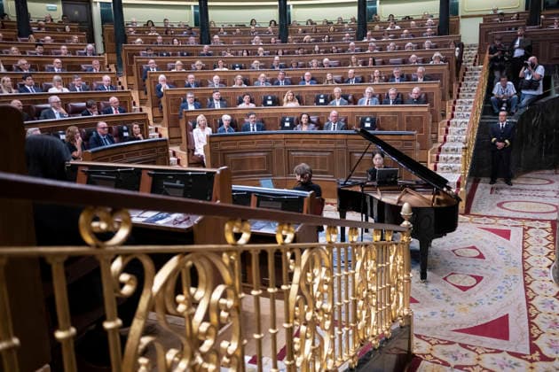 September 21, 2026, Madrid, Spain: pianist Yoko Suzuki during the International Day of Peace celebrations, with a tribute to Pau Casals, at the Congress of Deputies, on 21 September, 2026 in Madrid, Spain. Madrid Spain - ZUMAs197 20260921_aaa_s197_151 Copyright: xAtilanoxGarciax