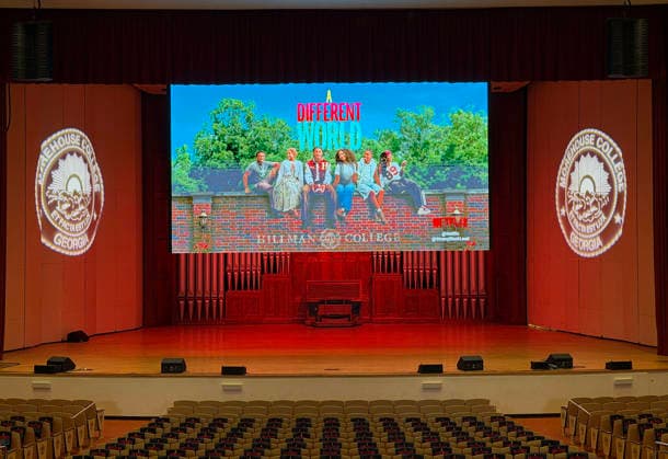 September 21, 2026, Atlanta, Georgia, USA: Netflix s A Different World Premiere at KingÃ¢â‚¬â ¢s Chapel, Morehouse College, Atlanta, Georgia. September 21, 2026 Atlanta USA - ZUMAs380 20260921_zep_s380_029 Copyright: xDerekxStormx