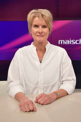 Susanne Gaschke in der ARD-Talkshow maischberger im Studio Berlin Adlershof. Berlin, 2.09.2026