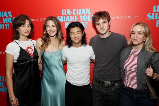 Sony Pictures Classics and The Cinema Society host a special screening of Ha-Chan, Shake Your Booty at Crosby Street Hotel Featuring: (L-R) Chloe Avakian, Michelle Monaghan, Ethan Holder, Shai Chase and Emilie Bierre Where: New York, New York, United States When: 21 Sep 2026 Credit: Marion Curtis StarPix for Sony Pictures Classics INSTARimages EDITORIAL USE ONLY. NOT FOR USE BY NEWSPAPERS BASED IN THE UK. Copyright: xx instar56043337